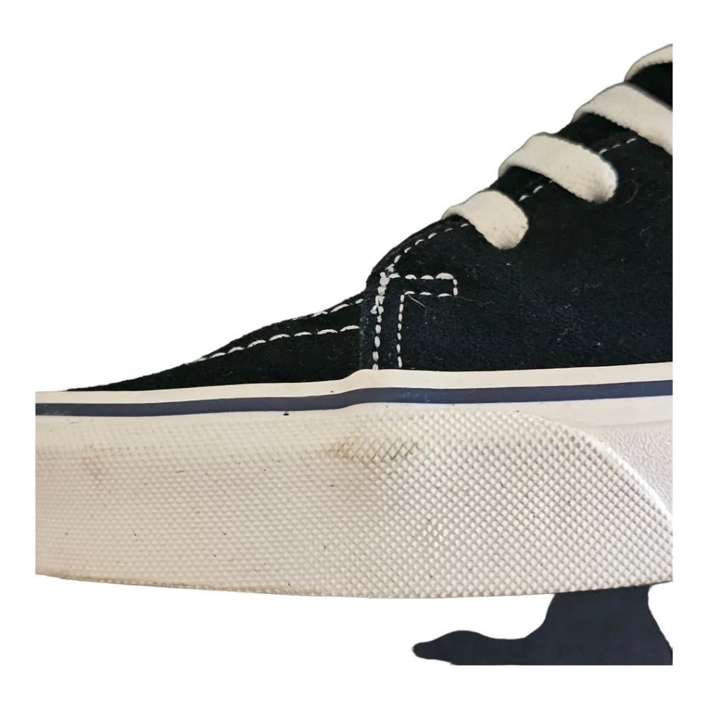 VANS Sk8-Hi UNISEX Casual High-Top Skate Shoes, Signature Waffle Rubber Sole - Picture 8 of 11